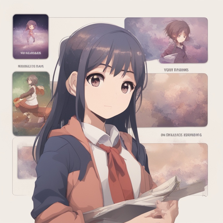 年轻的女学生,年轻的女学生，追梦路上的坚韧与成长