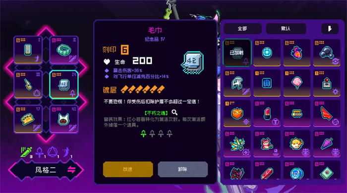 霓虹深渊无限时雨纪念品出装指南,朋友的聚会